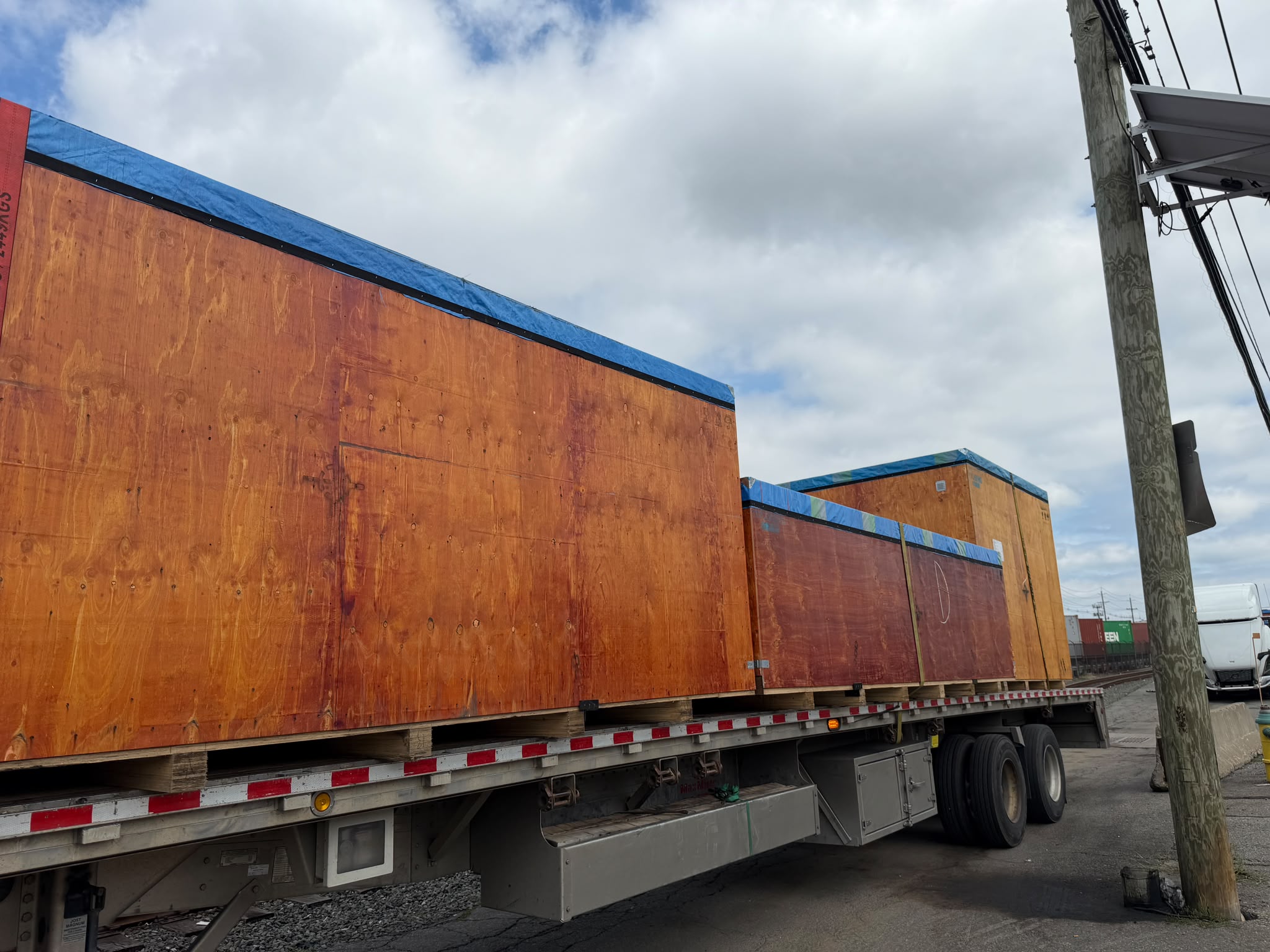 Large Transformer Project: Port of New Jersey to Ontario, Canada — load 2