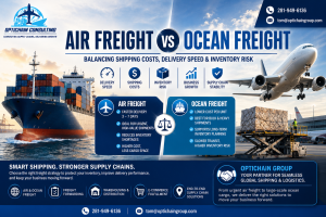 Read more about the article Air Freight vs Ocean Freight: Balancing Shipping Costs, Delivery Speed & Inventory Risk